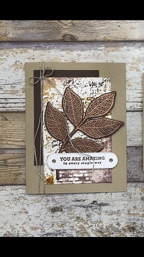 Let’s do some water coloring with embossing folders today! It’s a fun and simple way to create a watercolor background for your cards. The cards feature the Changing Leaves Bundle from Stampin’ Up! This is a NEW online exclusive which just launched today! However, keep in mind you can use any supplies you have on hand with this technique. Watch the full video at https://youtu.be/FT90sQExpN4 #cardmaking #watercoloring #stampinup #changingleaves #papercrafting #embossing | Stamptastic Designs