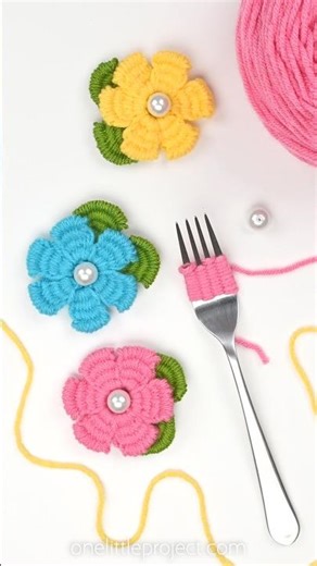 Fork Flowers 🌸🌼