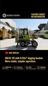 🚜 EVER STAR EBL15-26 | One Machine, Multiple Applications #construccion #backhoeloader