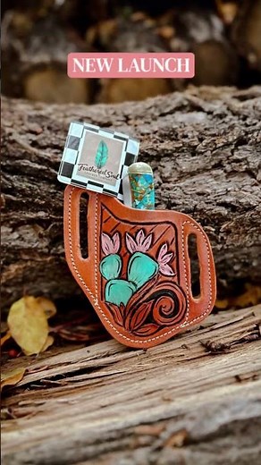 Pancake Knife Sheaths hand-crafted from premium leather & built tough with true western detail 🤠
