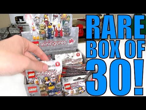 Opening a *RARE* LEGO Series 9 Minifigures BOX of 30!