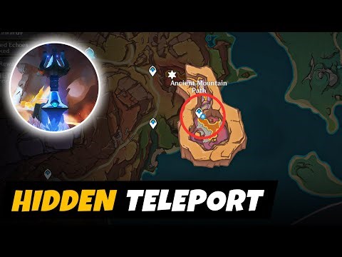 Ancient Mount Path Atocpan Hidden Teleport Waypoint Ancient Sacred Mountain| Genshin Impact 5.5