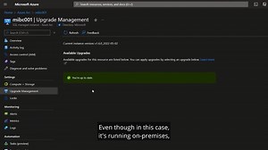 Anywhere you need to store and transact your data, run Azure SQL Managed Instance Business Critical. Built for mission-critical workloads that require the most demanding performance, high availability, and security. Watch the full video here: https://youtu.be/J0PqDSJCV0U VIDEO SYNOPSIS: See how you can build apps and hybrid workloads to run ANYWHERE and get the benefits of Azure services with Azure Arc. Take a tour of the newly Arc-enabled services and infrastructure that helps you build your ow