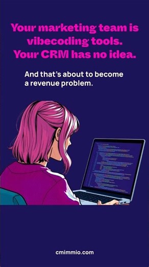 Most B2B teams are vibecoding marketing tools. Just not integrating them. #cmimmio #b2bmarketing