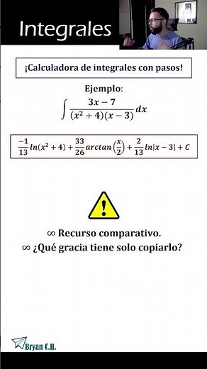 Calculadora de integrales con pasos