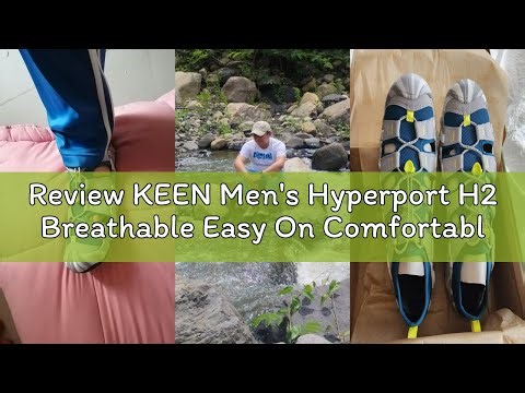 Review KEEN Men's Hyperport H2 Breathable Easy On Comfortable Hiking and Water Sandals, Brindle/Blac