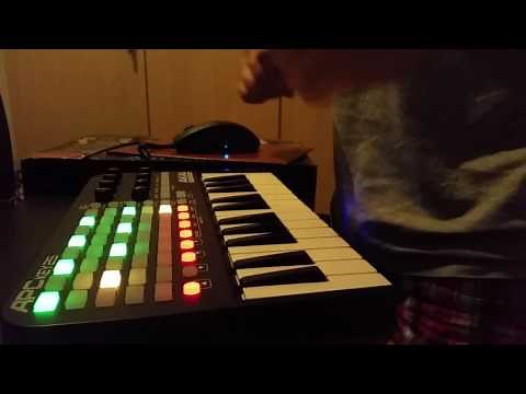 Akai APC Key 25 Ableton Live techno jam