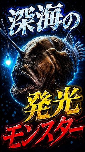 光で狩りをする魚「チョウチンアンコウ」