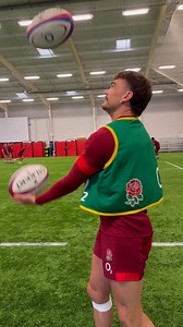 George Furbank with the training party piece 🤹🏉🔥 O2 | #WearTheRose | England Rugby