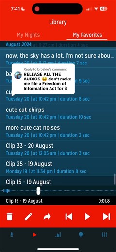 Replying to @broskie I ain’t joking when I say I have a lot! #sleeptalking #sleeptalkingrecorder Recorded with “Sleep Talk Recorder” for IPhone!