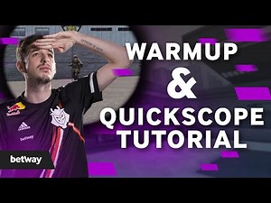 G2 kennyS CS:GO Warmup and Quickscope Tutorial