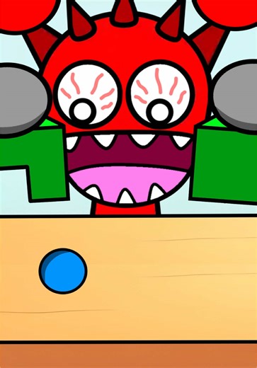 Tom's Magical Singing Trick with Red Sprunki