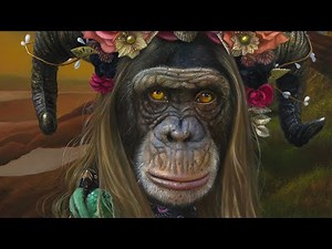 HOW TO PAINT A MONKEY - From underpainting to final result