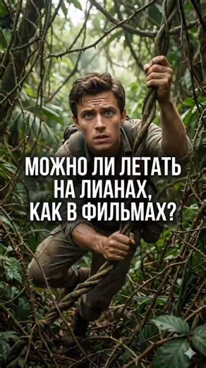 Можно ли летать на лианах как в фильмах? #джунгли #streetjamschool