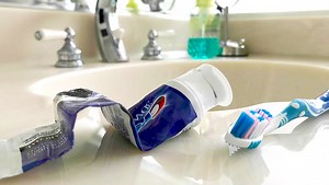 Local Man Hoping To See Another 4 Weeks Of Use Out Of Already Flattened Tube Of Toothpaste