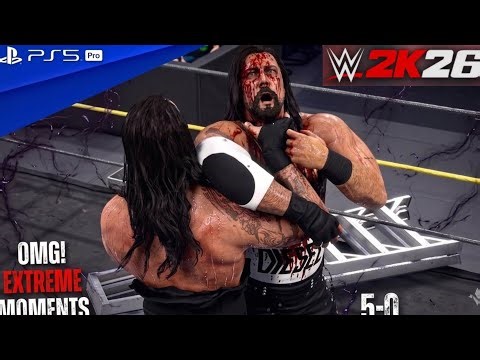 WWE 2K26 - The Undertaker vs. Diesel - Full Match at RAW | The Streak #7 | PS5 Pro