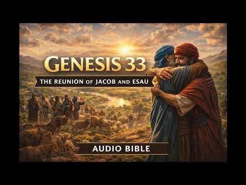 📖 Genesis 33 (Audio Bible) | Jacob and Esau Reunited | Forgiveness and Peace