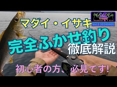 マダイ・イサキ　完全フカセ釣り　徹底解説（初心者、必見！）