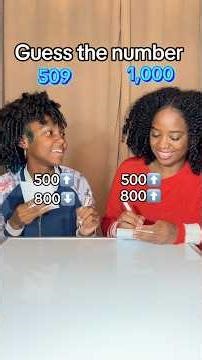 1-1000 GUESS THE NUMBER‼️🔥💙 #viral #trending #guessthenumberchallenge #familygames gameplay