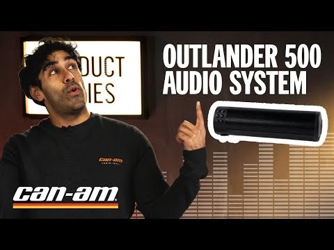 Product Series: Can-Am Outlander Audio Systems | Can-Am