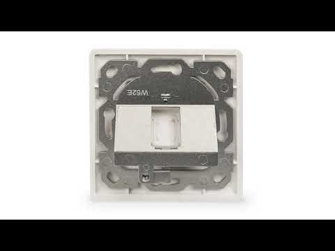 Rezension: DIGITUS Set: 1-Port Netzwerkdose – 5 Stück – Mit 5x Cat6A Keystone-Modul – Auslass 45°...