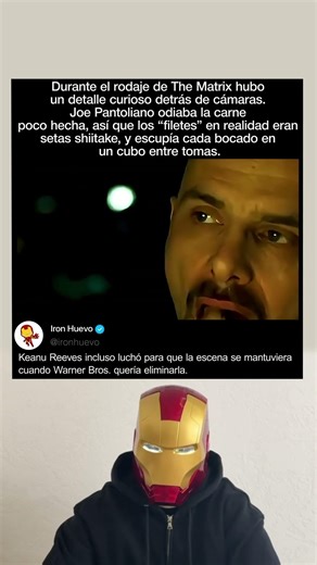Durante el rodaje de The Matrix (1999), Jon Pontaliano no estaba listo para esto