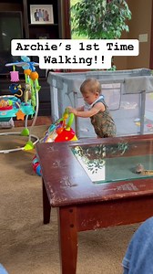 28K views · 974 reactions | Archie is growing up fast!#reels #walk #grandson #grandchild #baby #walking #family #babyboy #love #lifestyle #cute | Dr. Brian Hoeflinger, MD | Facebook