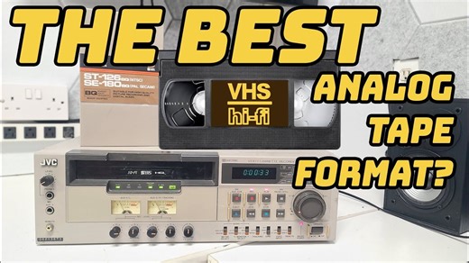 VHS HiFi——它是最好的模拟音频磁带格式吗？
