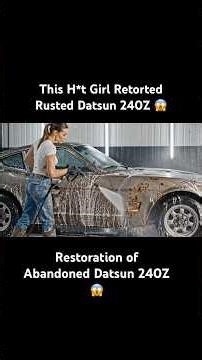 ASMR Car Restoration |Abandoned Datsun 240Z Full Transformation #carrestoration #datsun240z #datsun