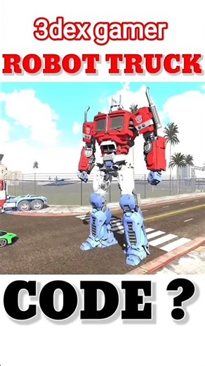 Indian bike driving 3D new robot truck cheat code 🤑🤑