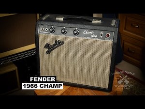 Fender 1966 Champ Amp!