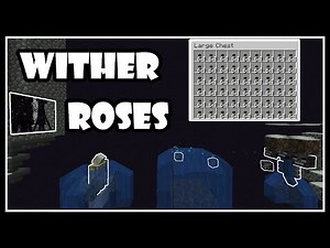 Minecraft 1.18 | Wither Rose Farm with EASY Wither Cage | TUTORIAL