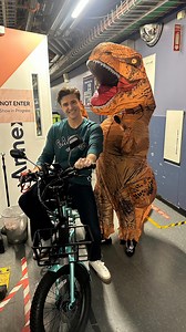 7.7K views · 265 reactions | Welcome to Studio Jurassic Park. 練 Terri Conn QVC and Angela Bayley should get medals for putting up with a live T-Rex in their show.  #happyhalloween @qvc | Mary DeAngelis QVC | Facebook