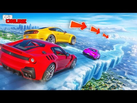 THE MOST DIFFICULT NEW YEAR'S ICE SLIDE! SLIDE WITHOUT BRAKES IN GTA 5! SLIDE IN GTA 5 ONLINE