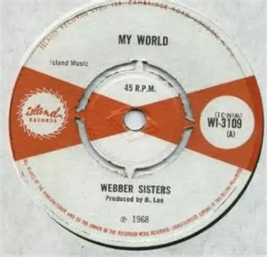 Webber Sisters / Alva Lewis - My World / Lonely Still