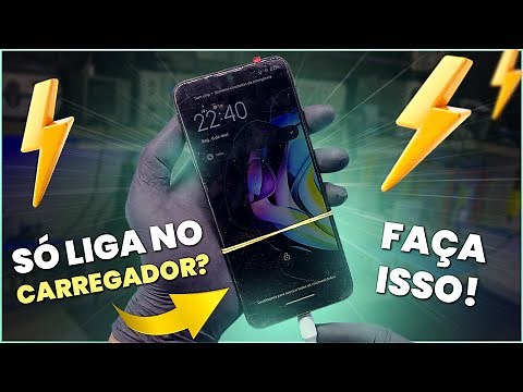 Celular Só Liga no Carregador Como Consertar Passo a Passo!