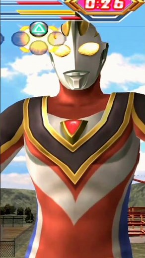 Ultraman Gaia Balas Serangan Alien Baltan💥Game Ultraman Fighting Evolution 3#shorts