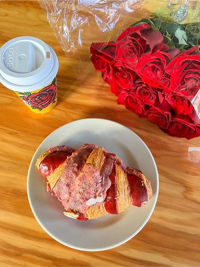Raspberry Almond Croissants at Colectivo Cafes