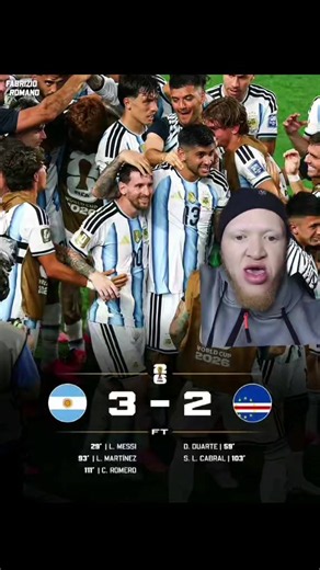 Argentina 3-2 Cabo Verde: Round of 32 World Cup Highlights