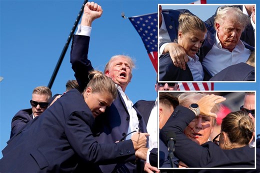 Trump defends female Secret Service agent who was criticized after assassination attempt: ‘So brave’