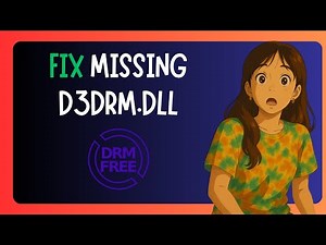 How To FIX "D3drm.dll Missing" In Windows 11