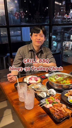 Review Buffet Lẩu Nướng Grill BBQ Giá Rẻ 139k ở Huế