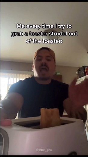 #toaster #toohot #strudel #toofunnynottoshare #funnyclip #funnyreels #funnyvideosdaily #toasterstrudel #funnyshit #michaeljackson #morningroutine | Too Funny not to Share