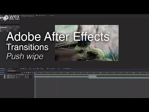 Adobe After Effects | Transitions | Push Wipe