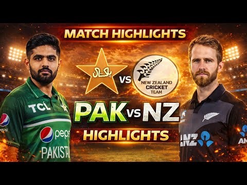 Pakistan vs New Zealand Highlights | PAK vs NZ Full Match Highlights | Epic Moments