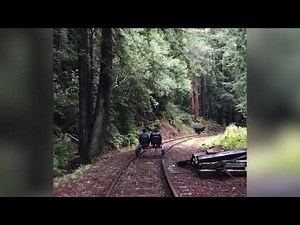 All aboard Mendocino’s rail bikes!