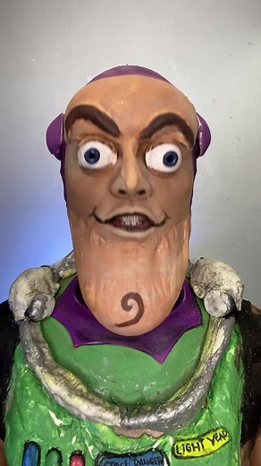Buzz Lightyear Makeup Transformation Tutorial