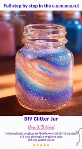 126K views · 1.1K reactions | DIY Glitter Jar The kind of rainy...