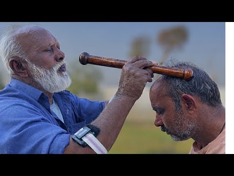 ASMR SATISFIED STICK MASSAGE BY BABA KALLU | DEEP RELAXATION & SLEEPING MASSAGE |