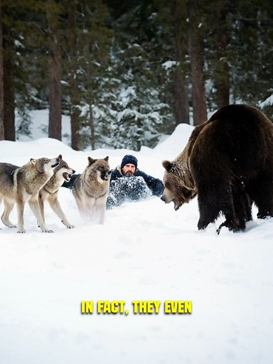 Man Joins Wolf Pack, You Won't Believe What Happens Next 😱